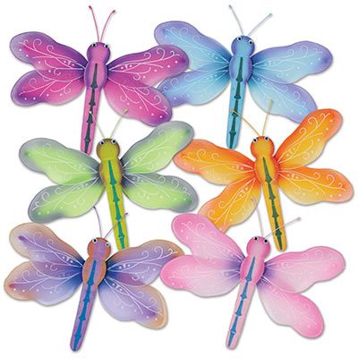Nylon Dragonflies