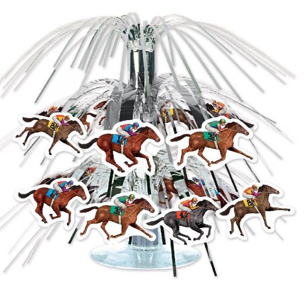 Horse Racing Mini Cascade Centerpiece