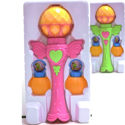 Party Light Up Musical Bubble Soap Wand