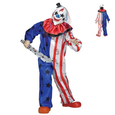 Evil Clown Child's Scary Halloween Costume