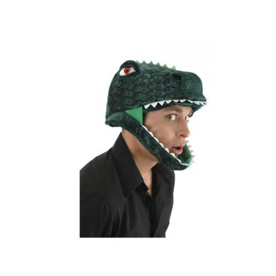 Soft Fabric T-Rex Dinosaur Jawesome Hat