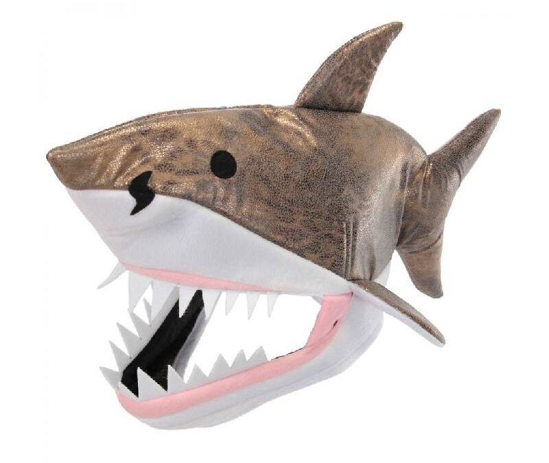 Fabric Great White Jawesome Hat