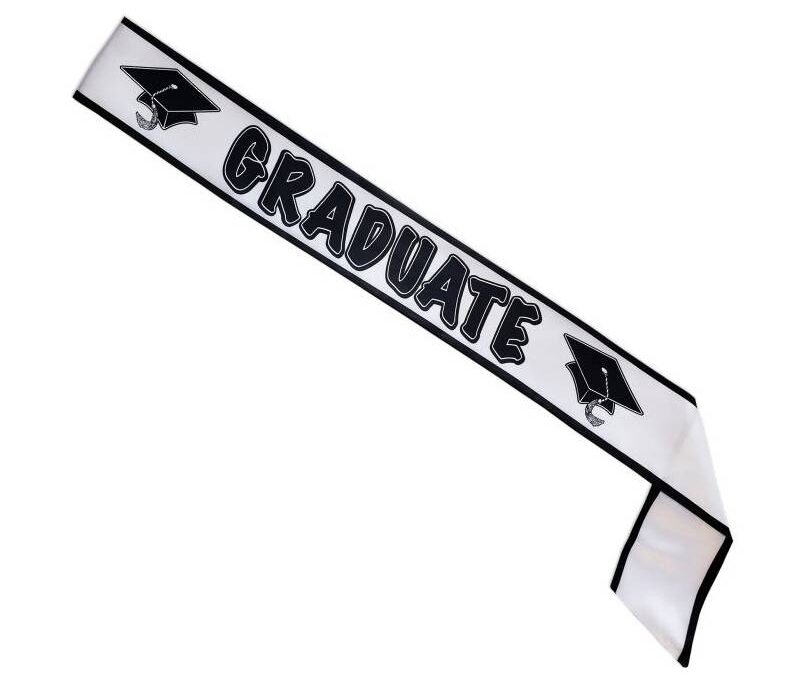 Graduate Satin Sash
