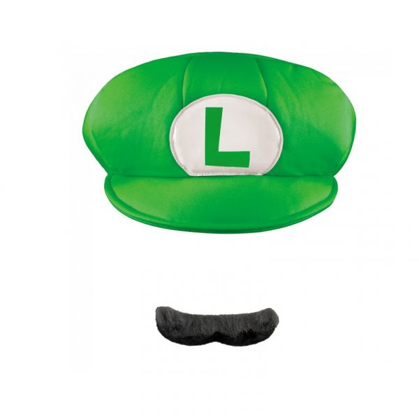 Luigi Hat and mustache