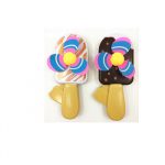 Party Plastic Popsicle Hand Pressure Fan