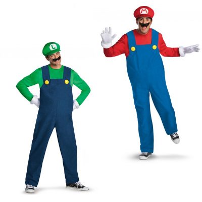 Super Mario Brothers Adult Halloween Costumes