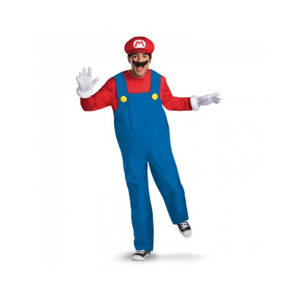 Super Mario Brothers Adult Halloween Costume - Mario