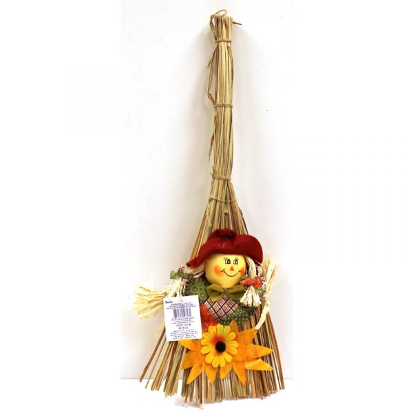Fall Scarecrow Broom