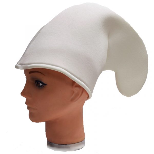 Buy Registered White Fabric Smurf Hat 