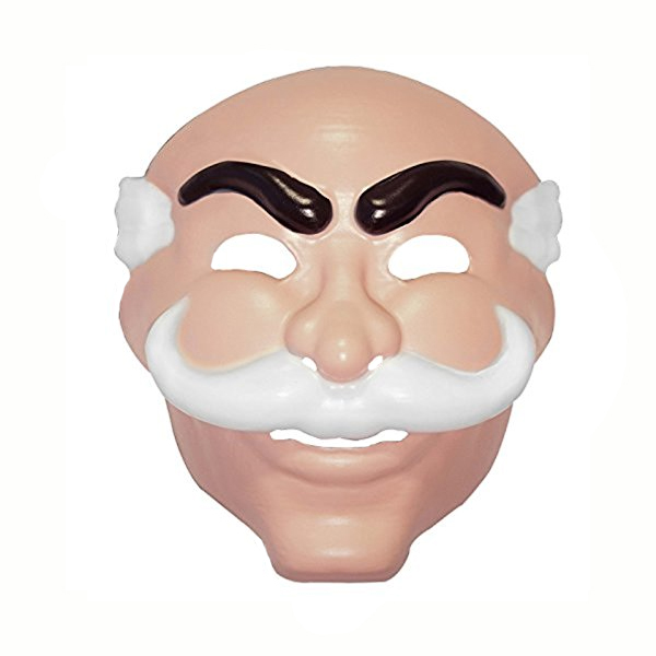 Buy Adult Costume Plastic Mr. Robot Mask -