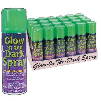 Glow in the Dark Spray Can