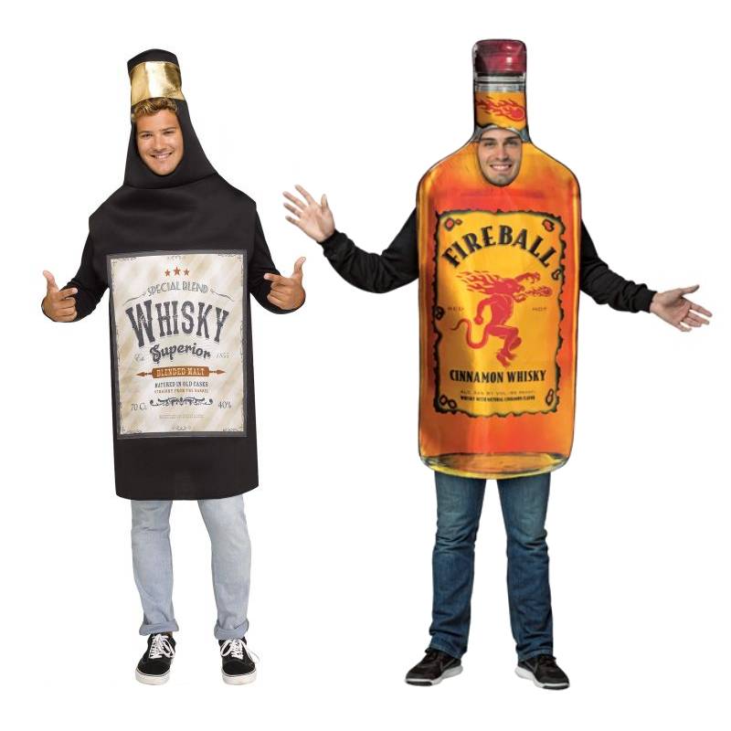 Buy Fireball Wiskey Bottle Adult Costume - Cappel's