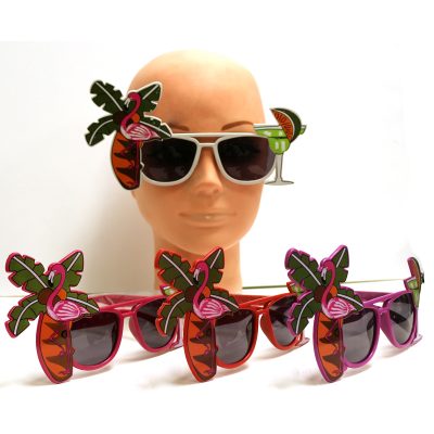 Flamingo Palm Tree Sunglasses