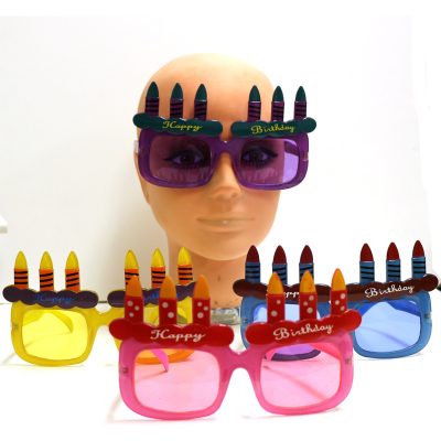 Happy Birthday Sunglasses with Candles