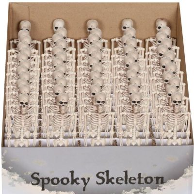 6 Inch Plastic Spooky Skeleton