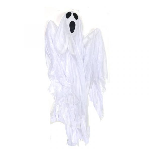 white fabric hanging ghost