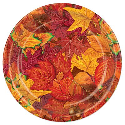 Fall Leaf Tableware Plates and Napkins
