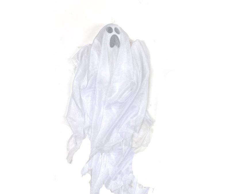White Fabric Hanging Ghost