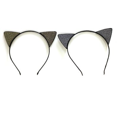 Costume Mini Studded Cat Ears Headband