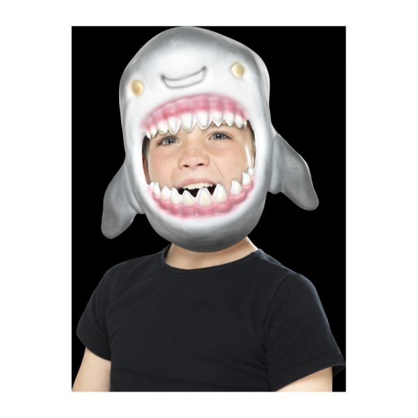 Soft Foam Full-Head Shark Mask