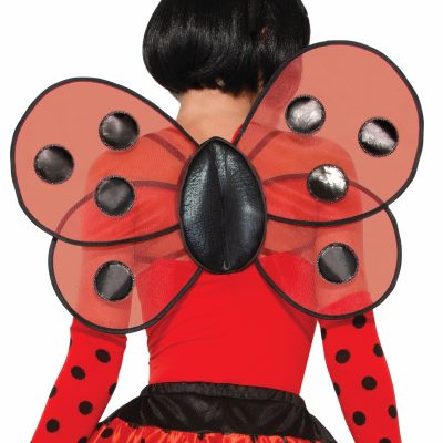Costume Polyester Lady Bug Wings