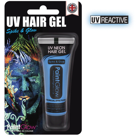 Buy UV Neon Hair Gel Spike and Glow Make-Up - Cappel's