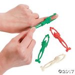 Rubber Flying Elves 8 Per Package