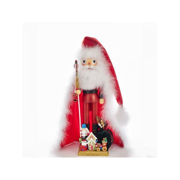 Santa with Toys Wooden Hollywood Nutcracker