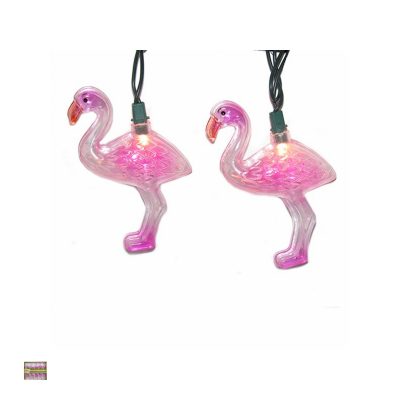 10 Electric Flamingo Light Set