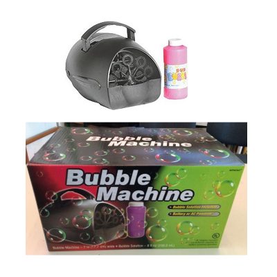 Bubble Machine w Juice - Electric - Battery Operated