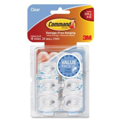 3M Clear Command Decorating Strips