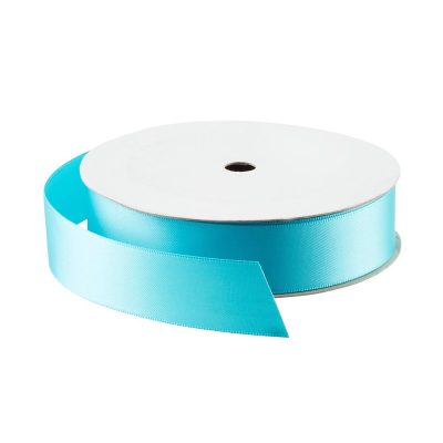Turquoise Double Faced Satin Ribbon