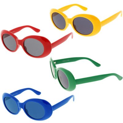 Oval Lens Primary Color Sunglasses