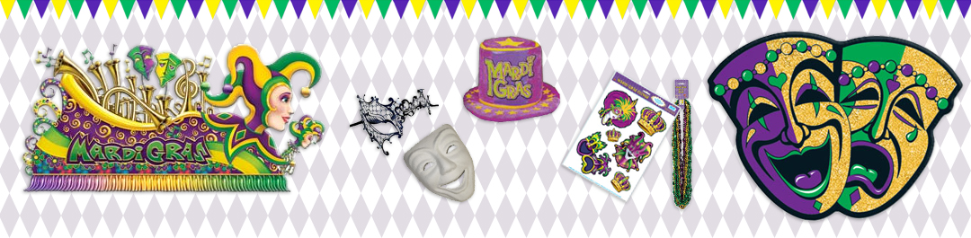 Buy Mardi Gras Party Supplies online or at Cappel's In Cincinnati OH