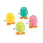 Party Plastic Wind Up Hopping Egg