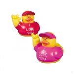 Valentine Party I Love You Rubber Ducks