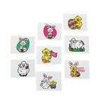 Assorted Easter Small Temporary Tattoos