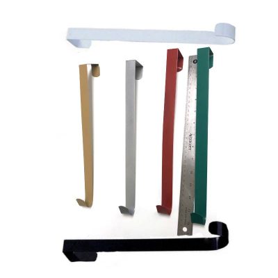 Metal Wreath Hangers - White, Gold, Silver, Red, Green, Black