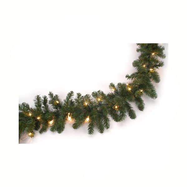 Tapered Needle Pine with Clear Lights