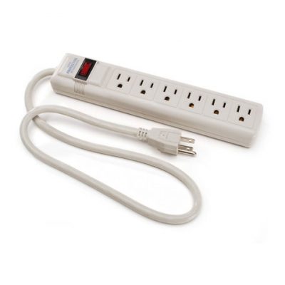 Electric 6 Outlet Power Strip
