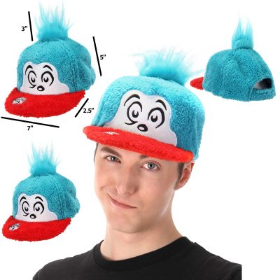 Dr. Seuss® Thing 1 Thing 2 Fuzzy Cap