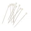 Buy White Pearl Corsage Pins Round or Pearl Shaped - Cappel's