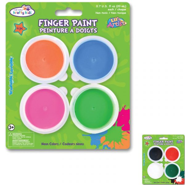 Kids Craft Finger Paints