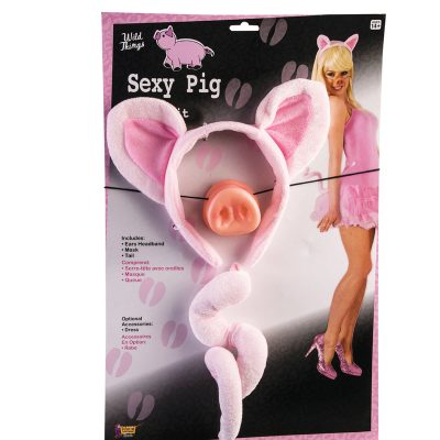 Costume Deluxe Sexy Pig Ears Tail Nose Kit