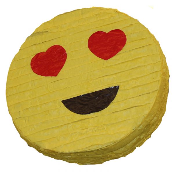 Heart Eyes Emoji Pinata Birthday Party Game