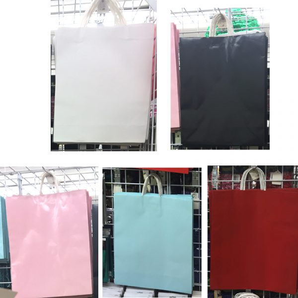 16 x 19 Inch Paper Jumbo Tote Bag w Handles
