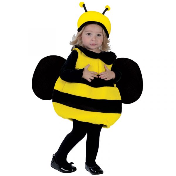 Fuzzy Bumble Bee Toddler Halloween Costume