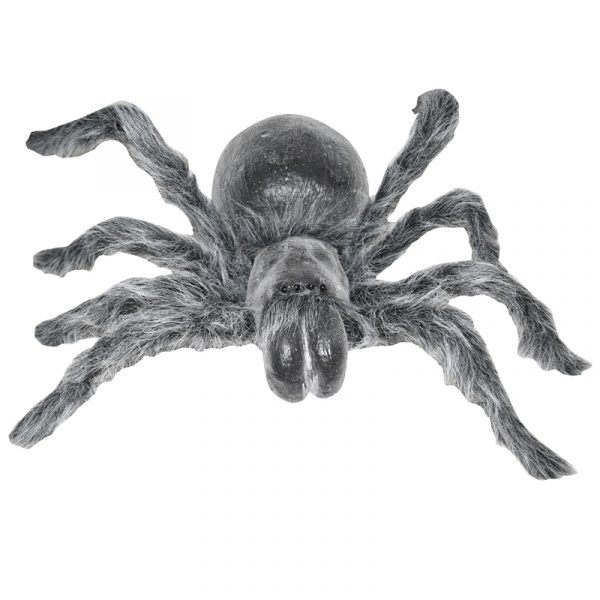 18 Inch Latex Spider w Bendable Furry Legs