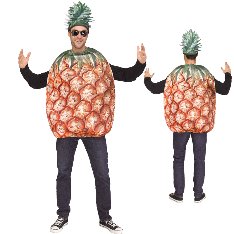 2-Sided Pineapple Costume w Hat. 