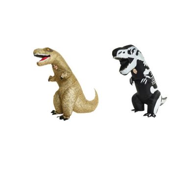 Inflatable Skeleton Rex or T Rex Child Size Costume